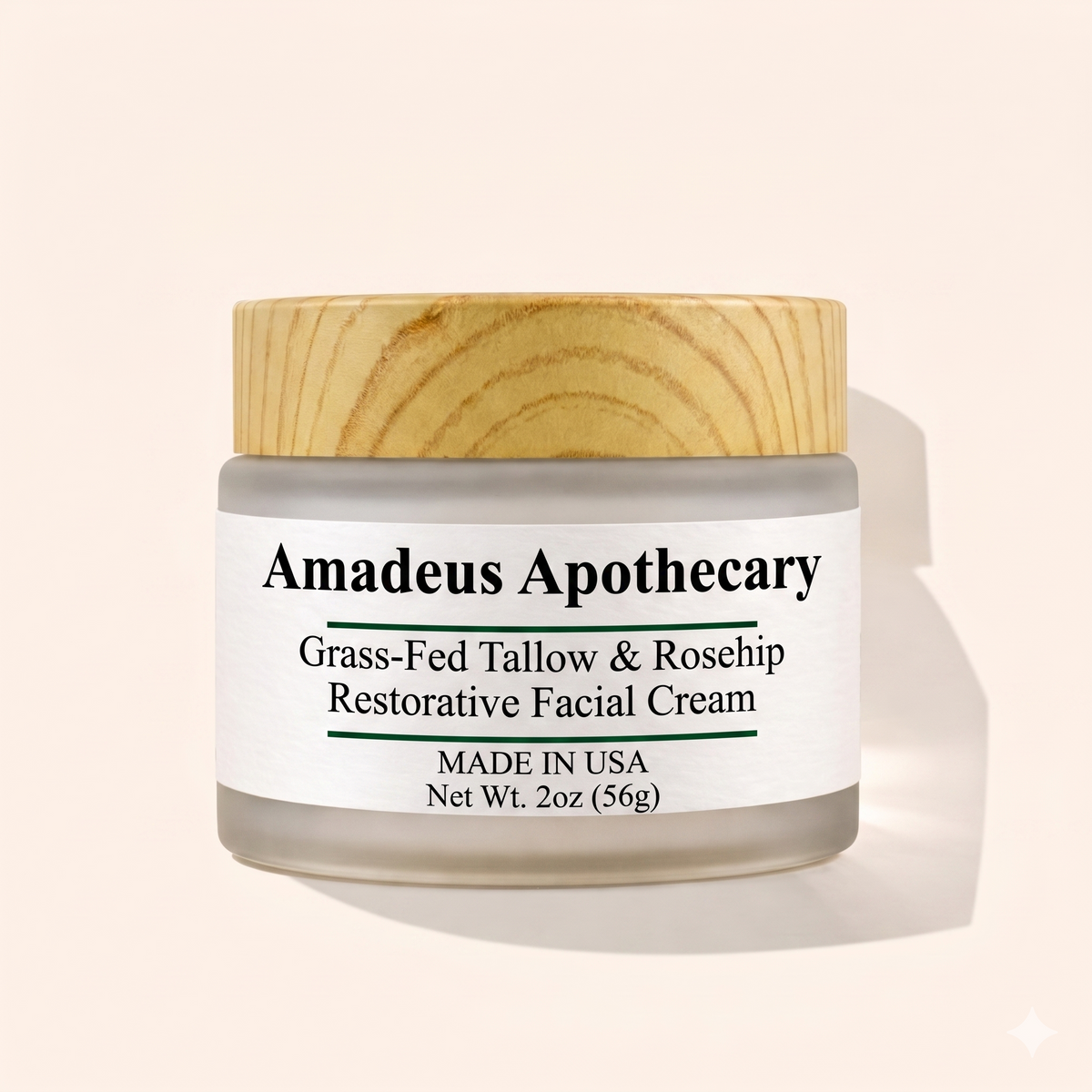 Grass-Fed Tallow & Rosehip Restorative Facial Cream