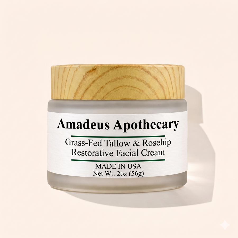 Grass-Fed Tallow & Rosehip Restorative Facial Cream