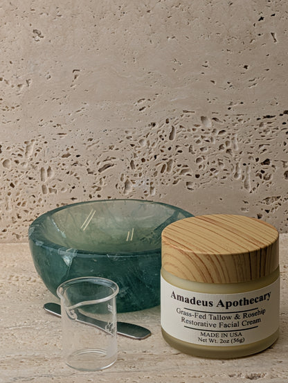 Grass-Fed Tallow & Rosehip Restorative Facial Cream